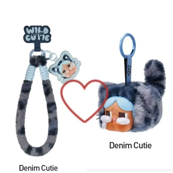 CRYBABY - Denim Cutie Bundle (Plush Pendant & Phone Charm) - Picture 1 of 3